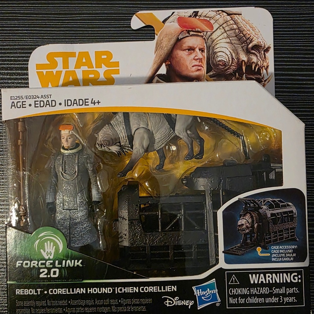 Star Wars Rebolt and Corellian Hound characters.